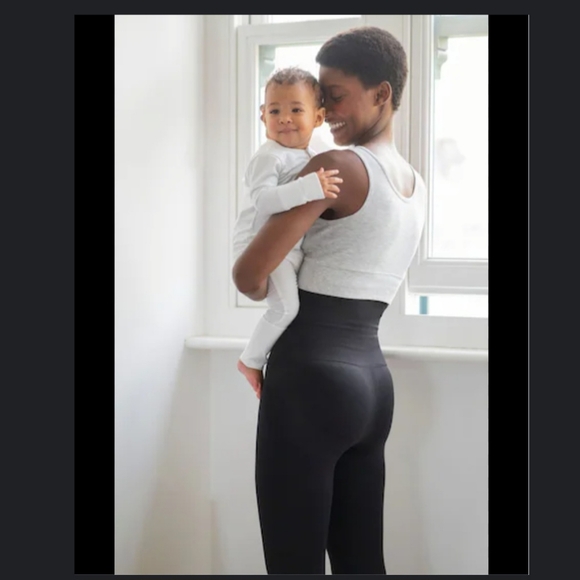 Seraphine Maternity Shaping Leggings sz M black - Picture 7 of 10